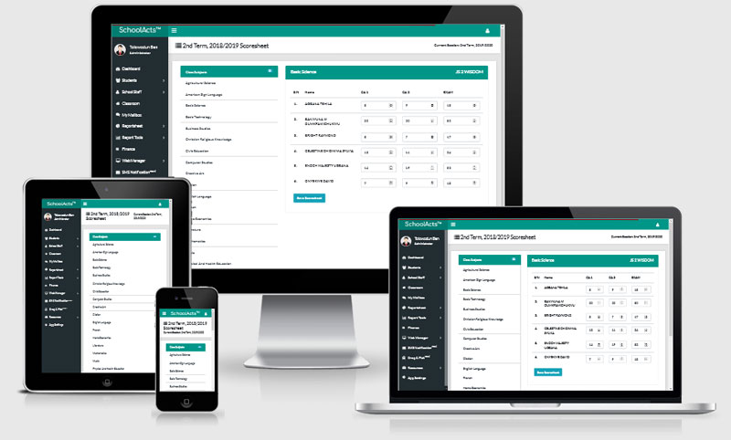 SchoolActs-Dashboard